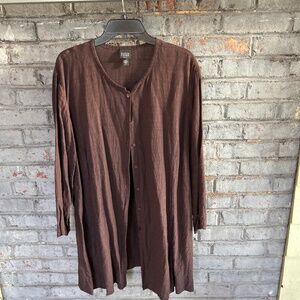 Eileen Fisher  extra long tunic